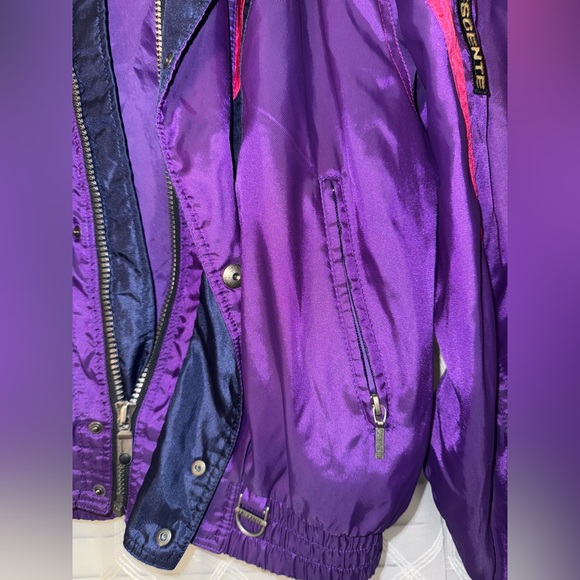 Vintage Descente Ski Jacket Colorblock | Men’s Large |80s Retro Trendy Luxury - Picture 2 of 14